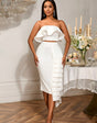 Aurelia Set – White Elegance with Ruffles