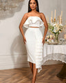 Aurelia Set – White Elegance with Ruffles