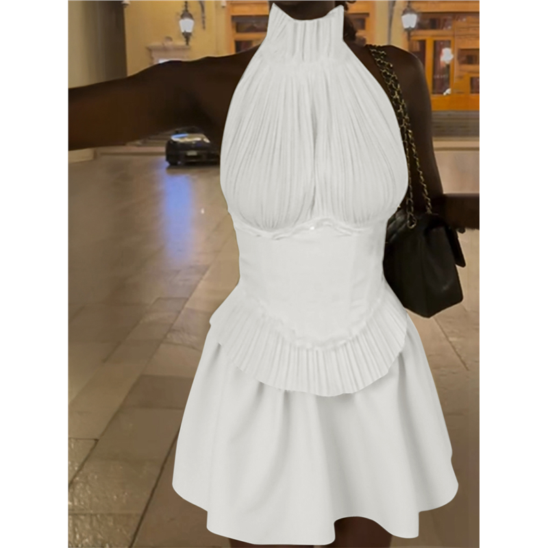 Élise | Hepburn High-waisted Dress