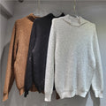 Knitted turtleneck with argyle detail