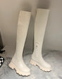 BreezeKnit over-the-knee boots