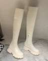 BreezeKnit over-the-knee boots