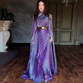 Long scarf in European seasonal style