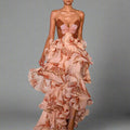 Aurelia™ Ruffled butterfly maxi dress