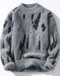 ALANA | ELEGANT WOMEN'S SWEATER WITH A RELAXED FIT AND BRUSHSTROKE PATTERN