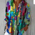 Joan Vintage Floral Blouse