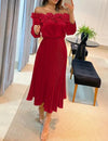 Aria | Beautiful off-the-shoulder maxi dress
