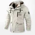 Men's waterproof outdoor jacket, suitable for autumn and winter.