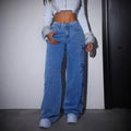 ÉLORA™ Bow Street Wide-Leg Denim