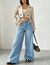 Serenity Vintage Cropped Trench