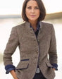 Audrey - Classic women's wool-blend blazer, limited edition
