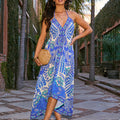 Bohemian floral dress