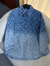 Women's sturdy denim overshirt