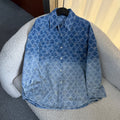 Women's sturdy denim overshirt