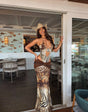 Marbella Lace-up Deep V-Neck Bodysuit