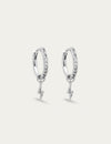 Pavé Lightning Drop Earrings