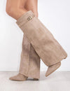 Polly | Suede knee-high boots