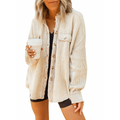 Luvira™ Waffle Knit Button-Up Shirt