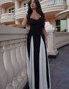Viara - Panelled maxi dress
