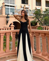 Viara - Panelled maxi dress