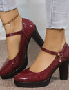Women's high platform heels