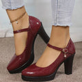 Women's high platform heels