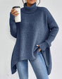 BRIGITTE – LONG TURTLENECK SWEATER
