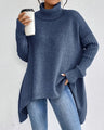 BRIGITTE – LONG TURTLENECK SWEATER