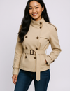 The Serenity™ Autumn Cropped Trench Coat
