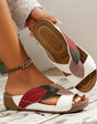 Clara™ – Slip-on Sandals with Leaf Motif for Women
