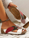 Clara™ – Slip-on Sandals with Leaf Motif for Women