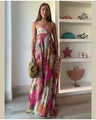 Petal Whisper Maxi Dress