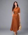 Lunaria™ belted midi dress