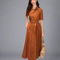 Lunaria™ belted midi dress
