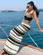 Isla Coast knitted set