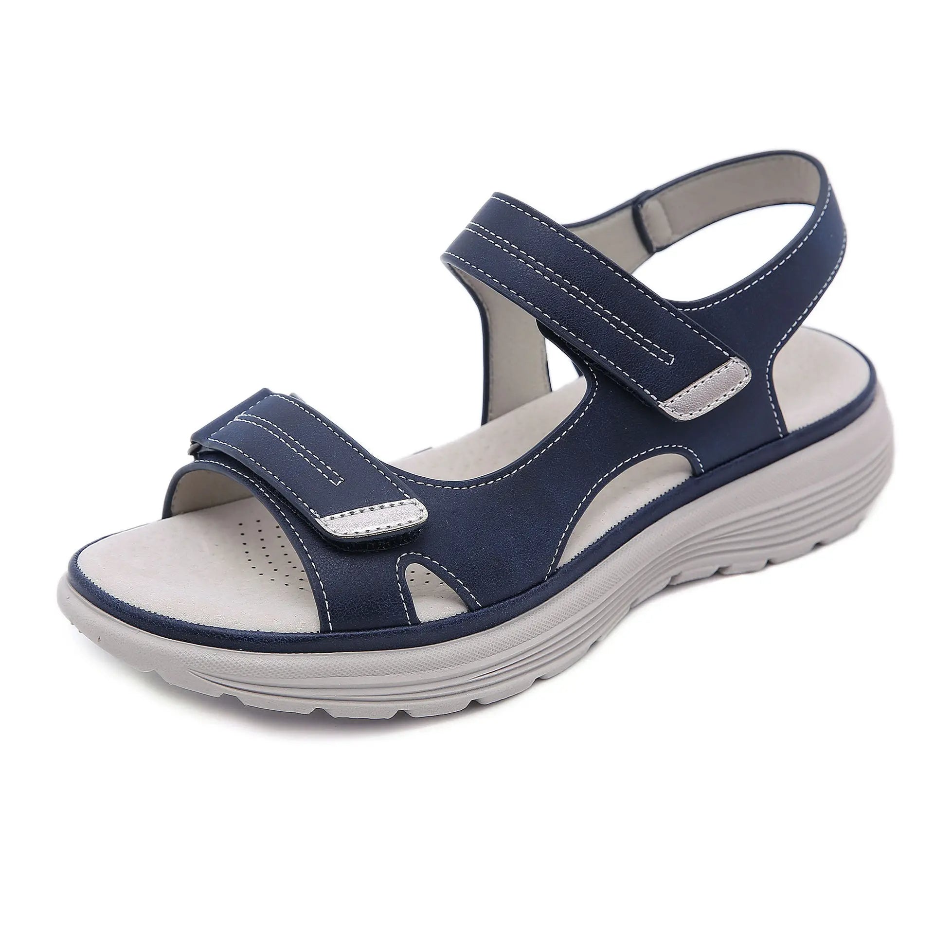 Bella™ orthopedic leather sandals made from high-quality material.