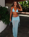 Halo Nights bikini + skirt set