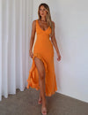 Airy midi dress for the summer beach