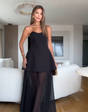 Moonlight layered tulle dress