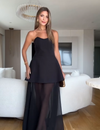 Moonlight layered tulle dress