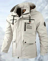Men's waterproof outdoor jacket, suitable for autumn and winter.