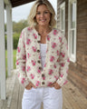 Diane Watercolour French Roses Cardigan