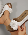 Flower sandals