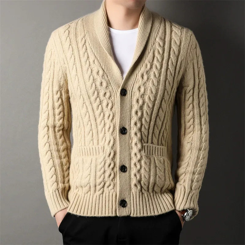 The Oslo™ knitted cardigan — effortless warmth, refined style