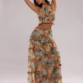 Leopard Luxe Ruffle Set