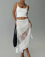 Noelle lace maxi skirt
