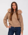 Serenity Satin Fur Coat