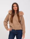 Serenity Satin Fur Coat
