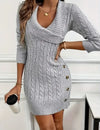 Valentina V-neck dress
