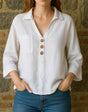 The Elira™ Cotton Revere Shirt